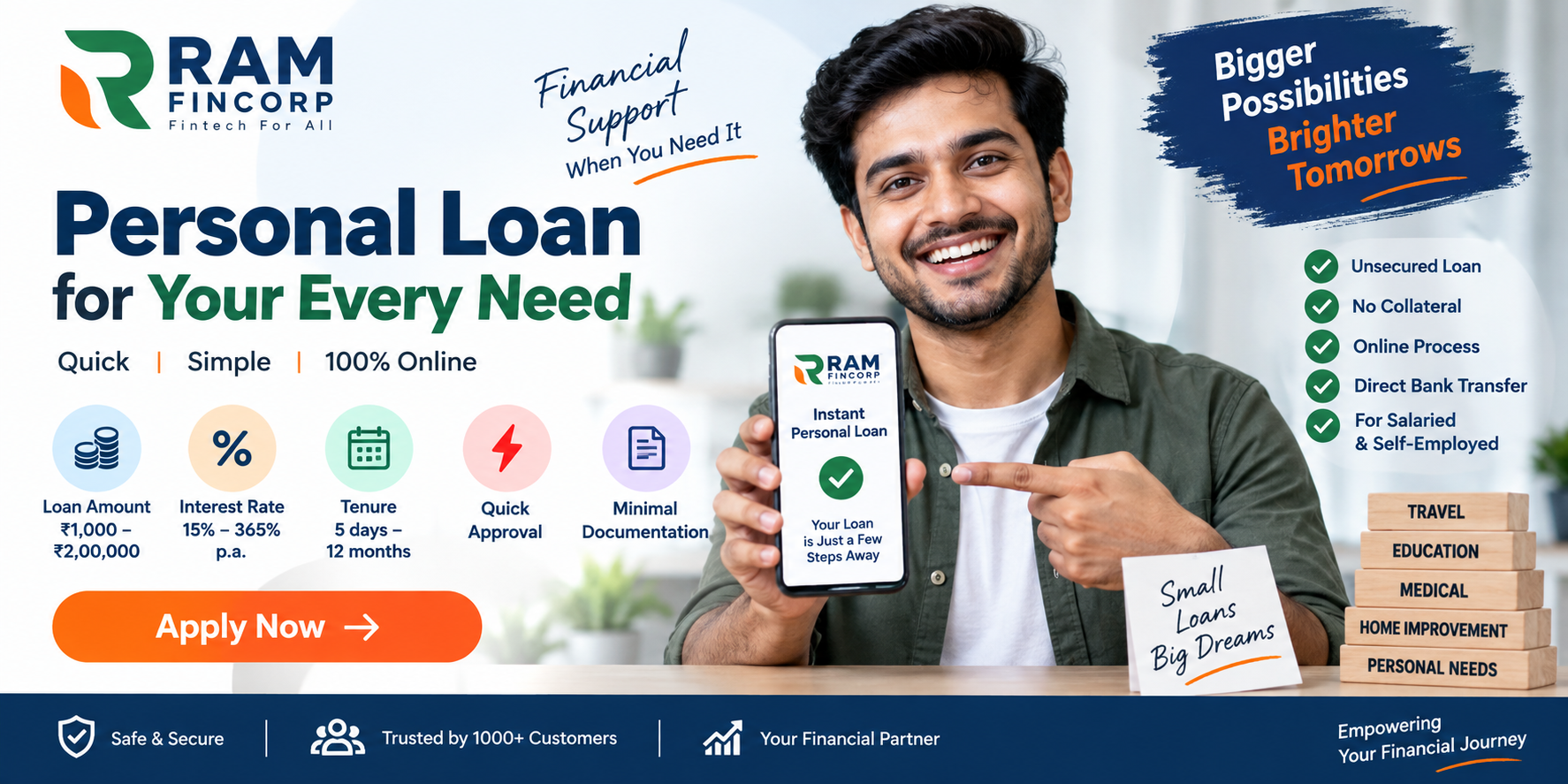 Ram Fincorp Personal Loan