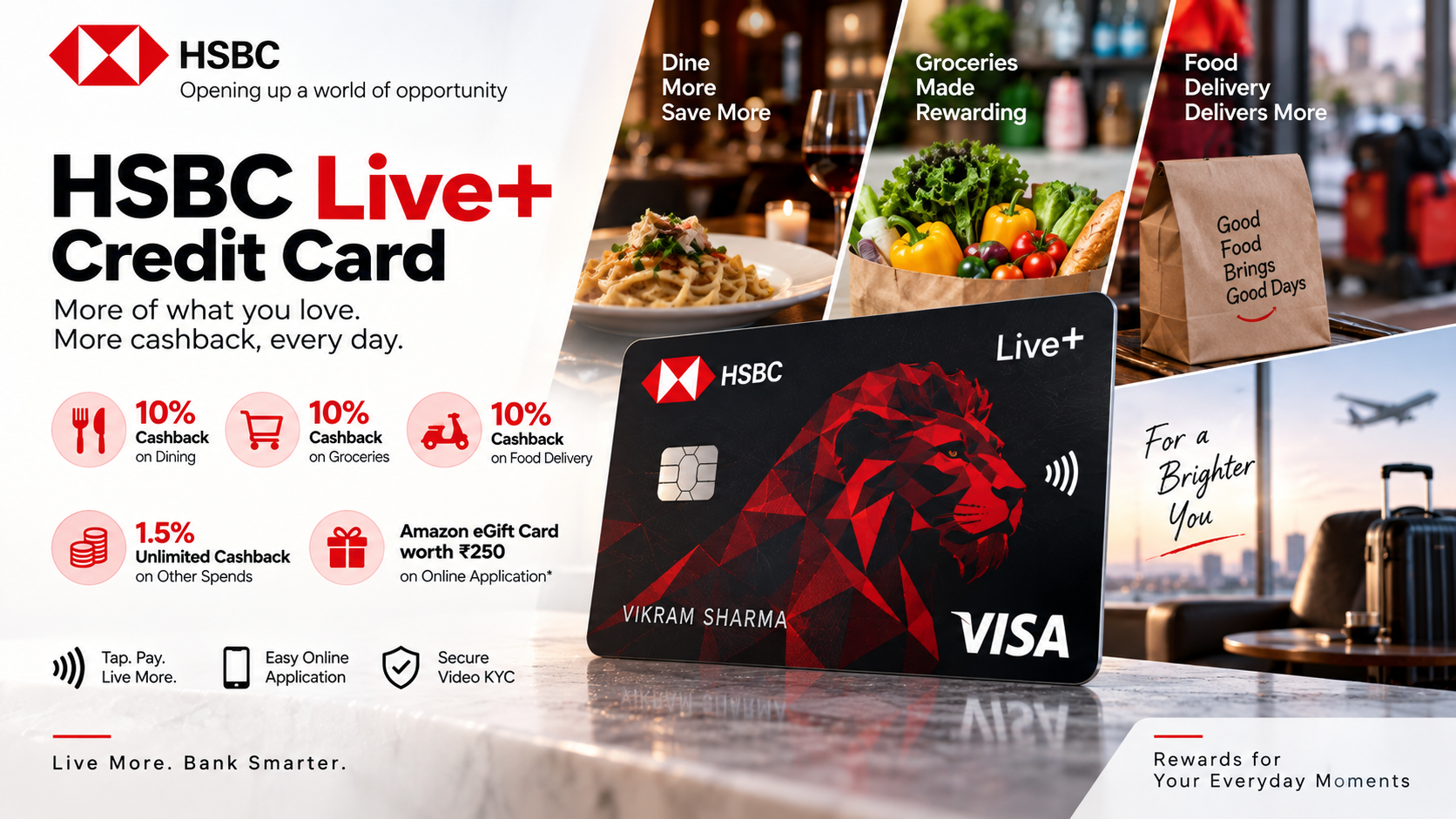 HSBC Live+ Credit Card